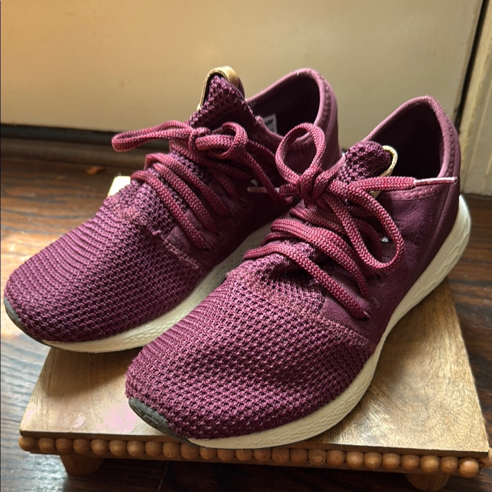 New Balance Women's Burgundy Athletic Shoes